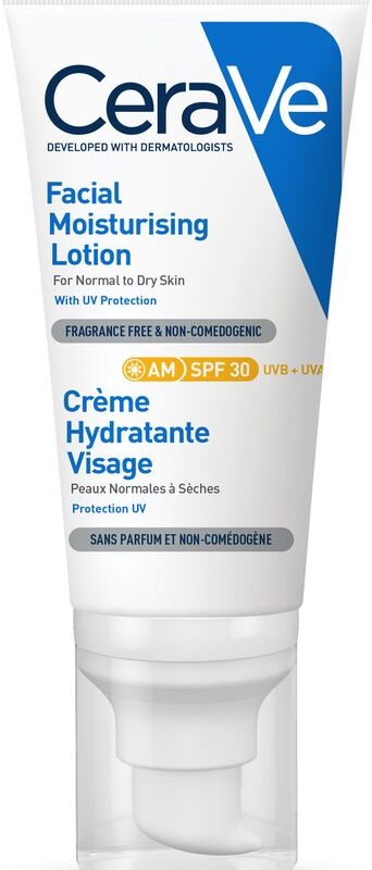 CeraVe AM Hydraterende Gezichtscrème SPF30 52 ml